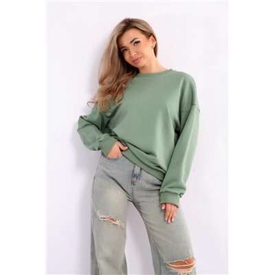 Свитшот женский 82083 (Зеленая-мята)