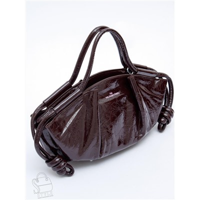 Сумка женская кожаная 1473-2Y d.purple Polina&Eiterou  в Новосибирске