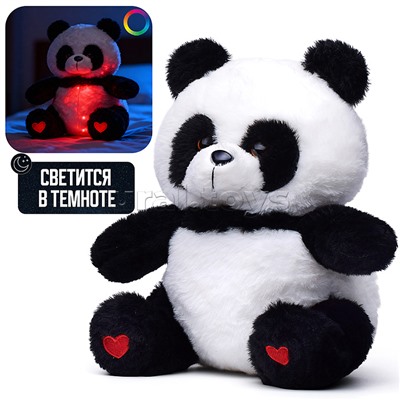 Мягкая игрушка "Медведь"  светится в темноте 30 см.