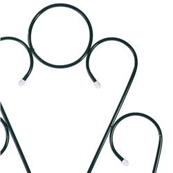 Шпалера, 200×54.5×1 см, металл, зелёная, «Декоративная»