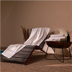 Полотенце махровое SL HOME: Waffle «Блан де Блан» 100×180 см, 100% хлопок, белое