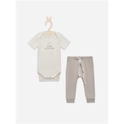 КОМПЛЕКТ ДЕТСКИЙ (БОДИ, ПОЛЗУНКИ) 89405