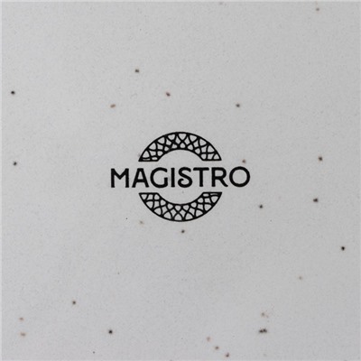 Салатник Magistro Urban, 1250 мл, d=23 см, фарфор, белый