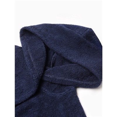 Халат махровый детский «Этель. Любимый сыночек», размер 32, синий