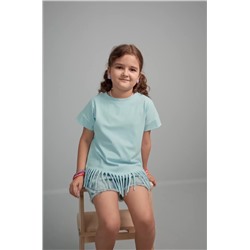 Футболка с бахромой для девочки Happyfox