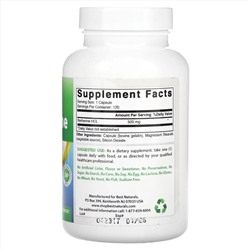Best Naturals, Берберин, 500 мг, 120 капсул