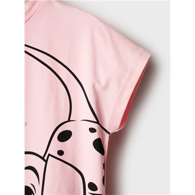 Фуфайка трикотажная для девочек (футболка)