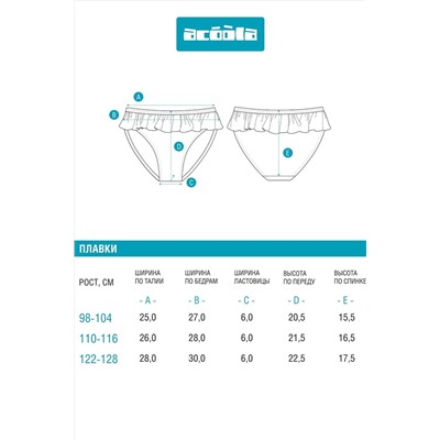 Плавки ACOOLA, 1072191