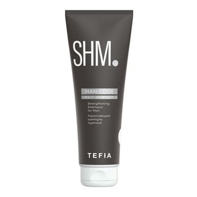 TEFIA Man.Code Шампунь для волос мужской укрепляющий / Strengthening Shampoo for Men, 285 мл