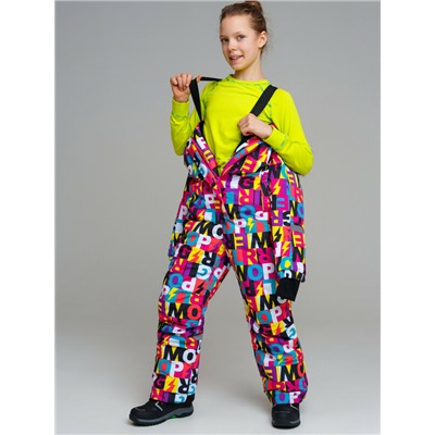 Комбинезон текстильный с полиуретановым покрытием для девочек