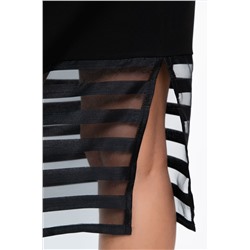 Юбка карандаш Фернандель (черная) Ю14744-10М