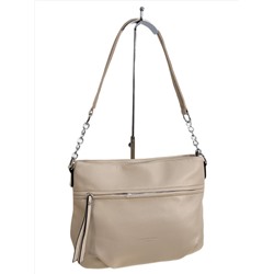 Женская сумка из искусственной кожи, цвет молочный