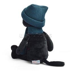 Кот Фикс в шапке с вышивкой В27