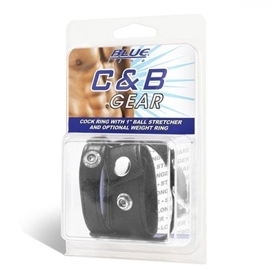 Утяжка для мошонки и пениса Cock Ring With 1  Ball Stretcher And Optional Weight Ring
