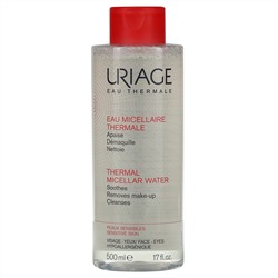 Uriage, Thermal Micellar Water, 17 fl oz (500 ml)