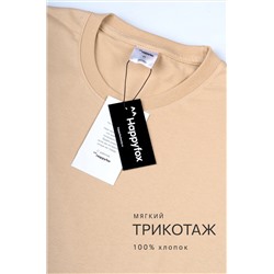 Женская базовая хлопковая футболка Happyfox