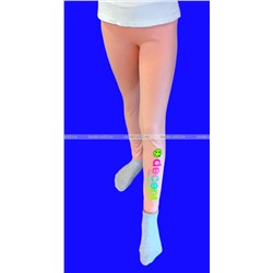 КАЛИНА детские лосины для девочек "Смайлик" арт. 900-11