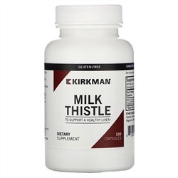 Kirkman Labs, расторопша, 100 капсул
