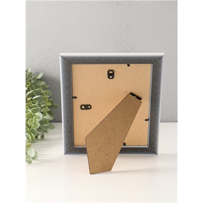 Фоторамка для фото 15×21 см «МИРАМ», пластик, белый, (пластиковый экран)