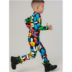 Термокомплект трикот. для мальчиков: фуфайка (футболка) с длин. рук, брюки