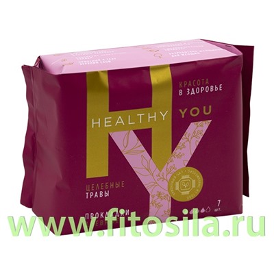 Прокладки женские гигиенические на критические дни дневные Healthy you, 7 шт