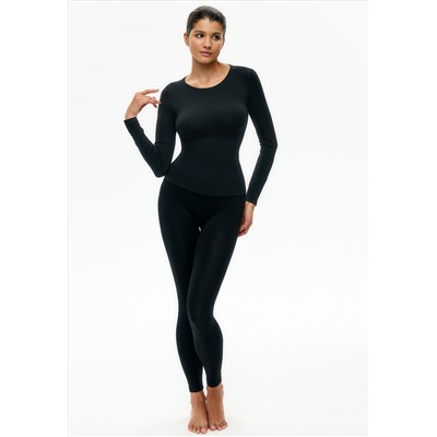 Корректирующие легинсы, цвет черный