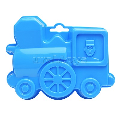 Набор №301 (в рюкзаке): "Муравей", автомобиль-самосвал + ведро малое, лопатка №5, грабельки №5, формочки (самосвал + паровоз + белочка + пёсик + котёнок + медведь), лейка малая №4