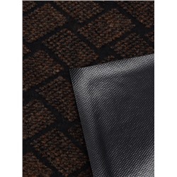 УЦЕНКА Коврик влаговпитывающий 50×80 см «КРАФТ» цвет коричневый МИКС