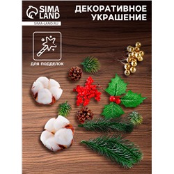 Набор для творчества «Материалы для зимних поделок. Шишки, веточки»