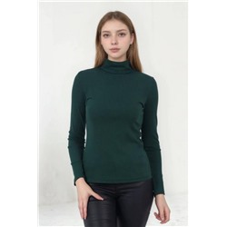 14439/1 Водолазка женская (Изумруд)