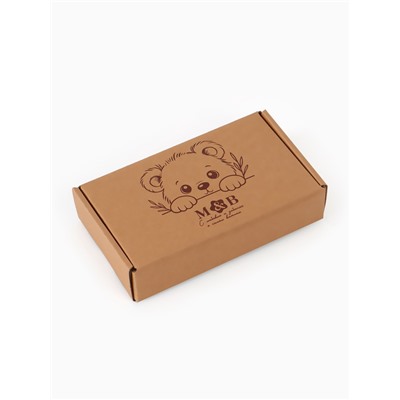 Расческа детская, деревянная с натуральной щетиной, гребень, массажная, набор 3 шт., M&B