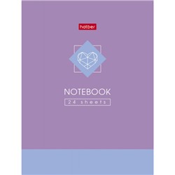 Записная книжка А6  24л клетка "Сила в деталях" мат.лам (091595) Хатбер