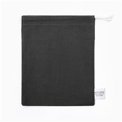 Мешочек текстильный Этель Home collection black27×34 см, 45% лён, 55% хлопок