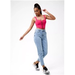 Женские джинсы МОМ прямые CRACPOT