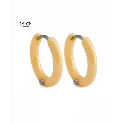 Серьги с керамикой