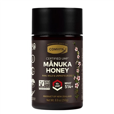 Comvita, Raw Manuka Honey, Certified UMF 15+ (MGO 514+), 8.8 oz (250 g)