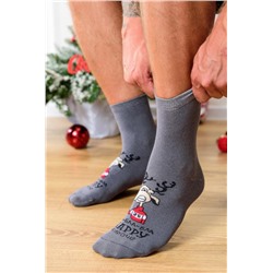 Носки мужские Бла-бла-бла (Серый)