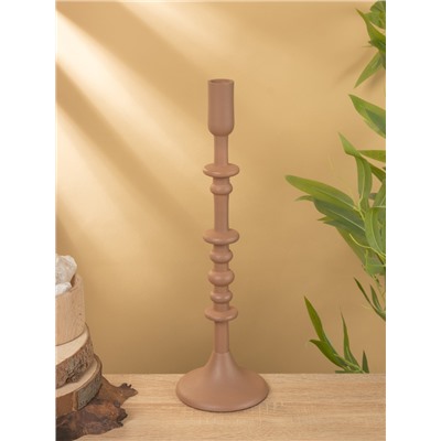 Подсвечник на 1 свечу «Бисквит», 10×10×35 см