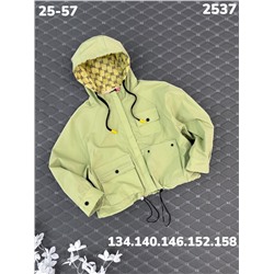 Ветровка 2537 зеленый