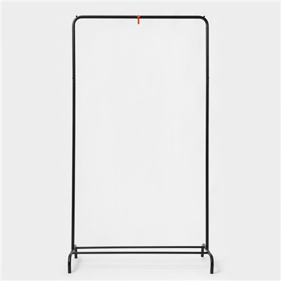 Вешалка гардеробная для одежды «Радуга», чёрная