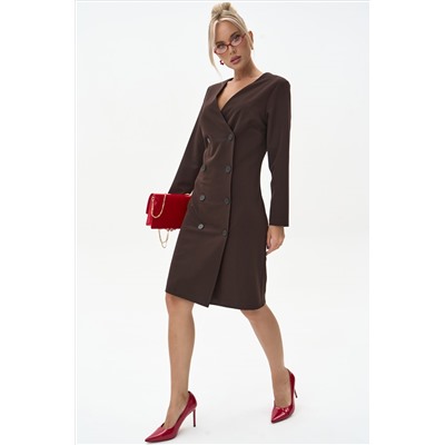 Платье – пиджак Хлоя (шоколад)