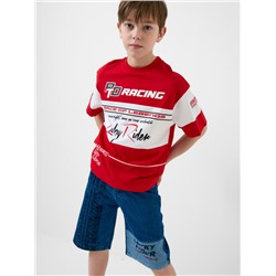 Шорты текстильные джинсовые для мальчиков