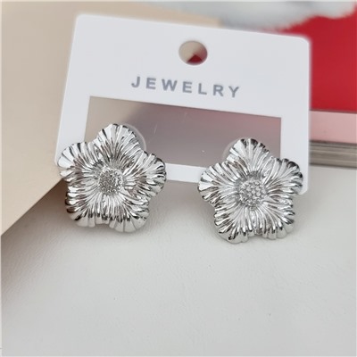 Серьги женские бижутерия на уши, коллекция LALIQ, арт. 003.263