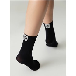 Полиамидные CONTE FANTASY Матовые носки с сияющей термоаппликацией Conte