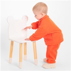 Костюм флисовый детский (джемпер и брюки) MINAKU цвет оранжевый, рост 86-92 см