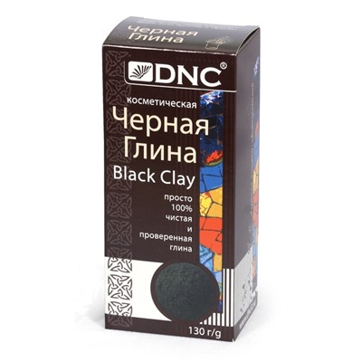 DNC Глина косметическая Черная 130г /12  до 12.2026