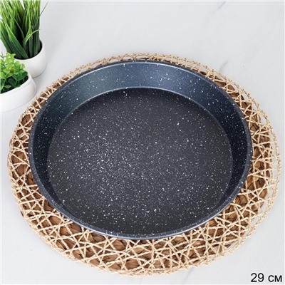 Форма для выпечки Круг 29х4 см Мрамор / RSD-20 /уп 50/ 0,408/ 29(27)х3,8