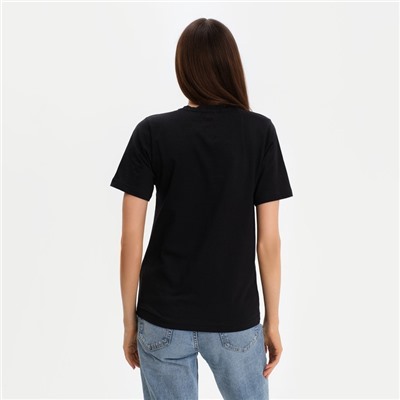 Футболка женская KAFTAN «Честность», чёрная, размер 40-42