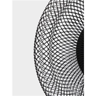 Фруктовница Доляна Grid, 25×25×10 см, чёрная