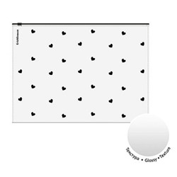 Папка на гибкой молнии  А4 65231 ZIP Clear Beauty, прозрачный (в пакете по 12 шт.) ErichKrause